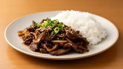 Beef bulgogi