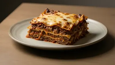 Beef lasagna