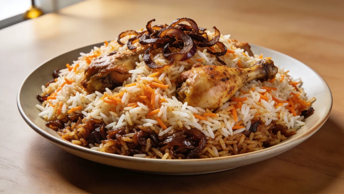 Chicken biryani