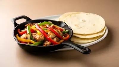 Chicken fajitas