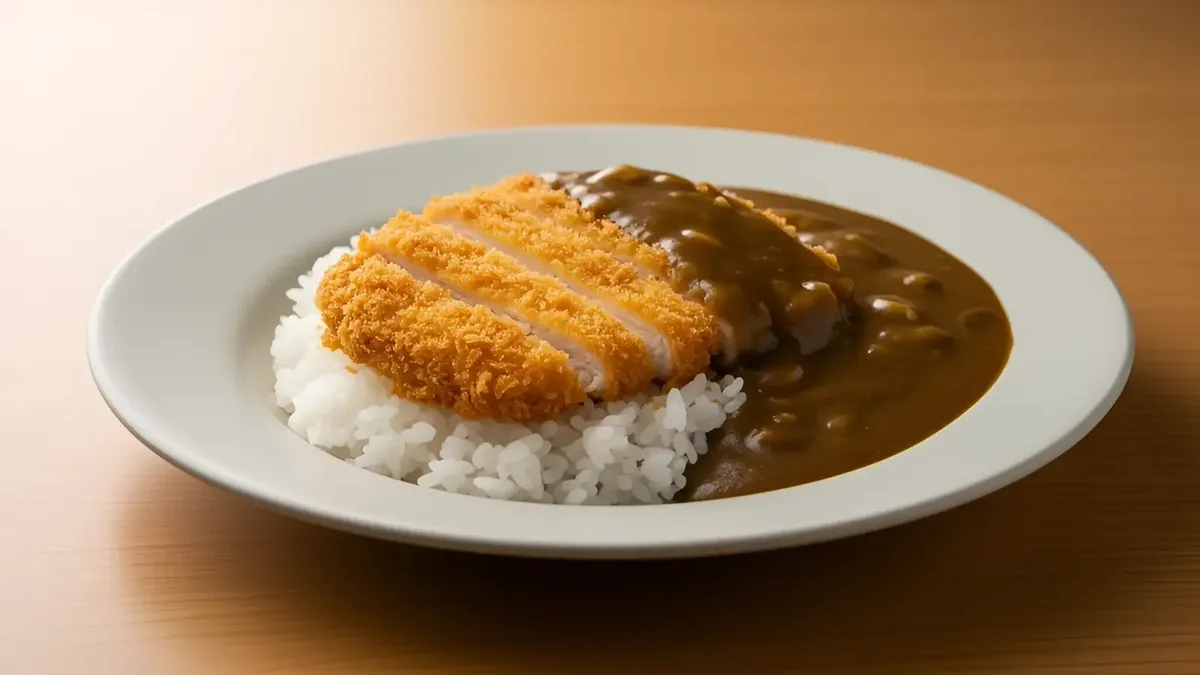 Chicken katsu curry