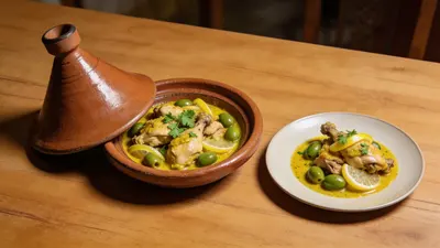 Chicken tagine