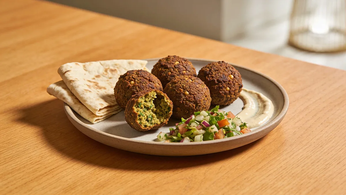 Falafel plate