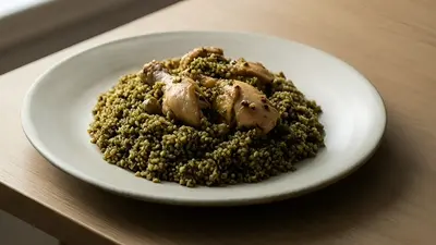 Freekeh with chicken