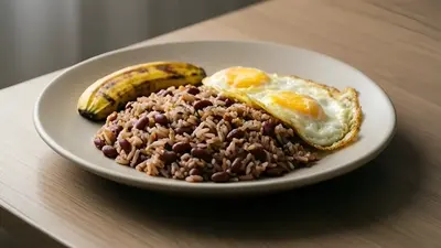 Gallo pinto breakfast