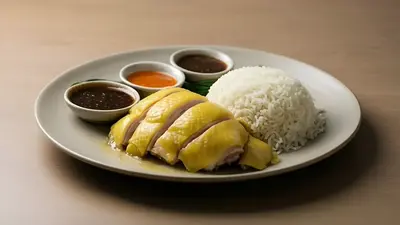 Hainanese chicken rice