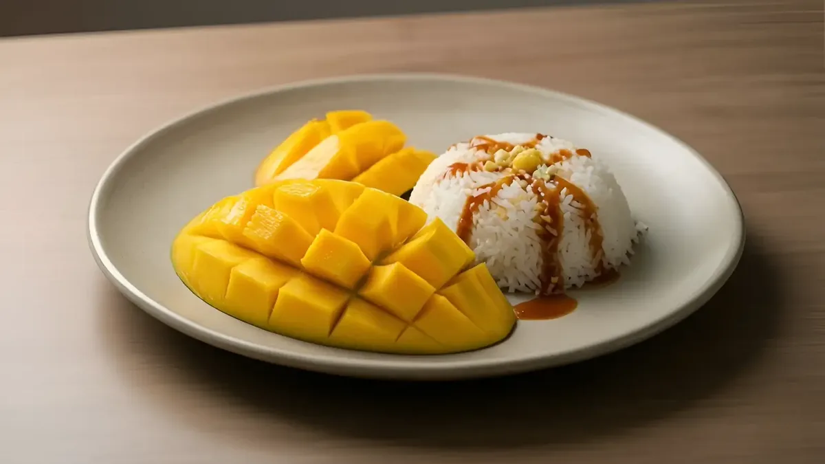 Mango sticky rice