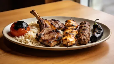 Mixed grill platter
