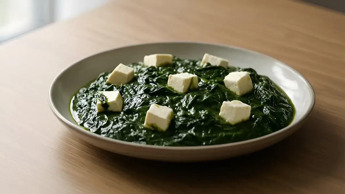 Palak paneer