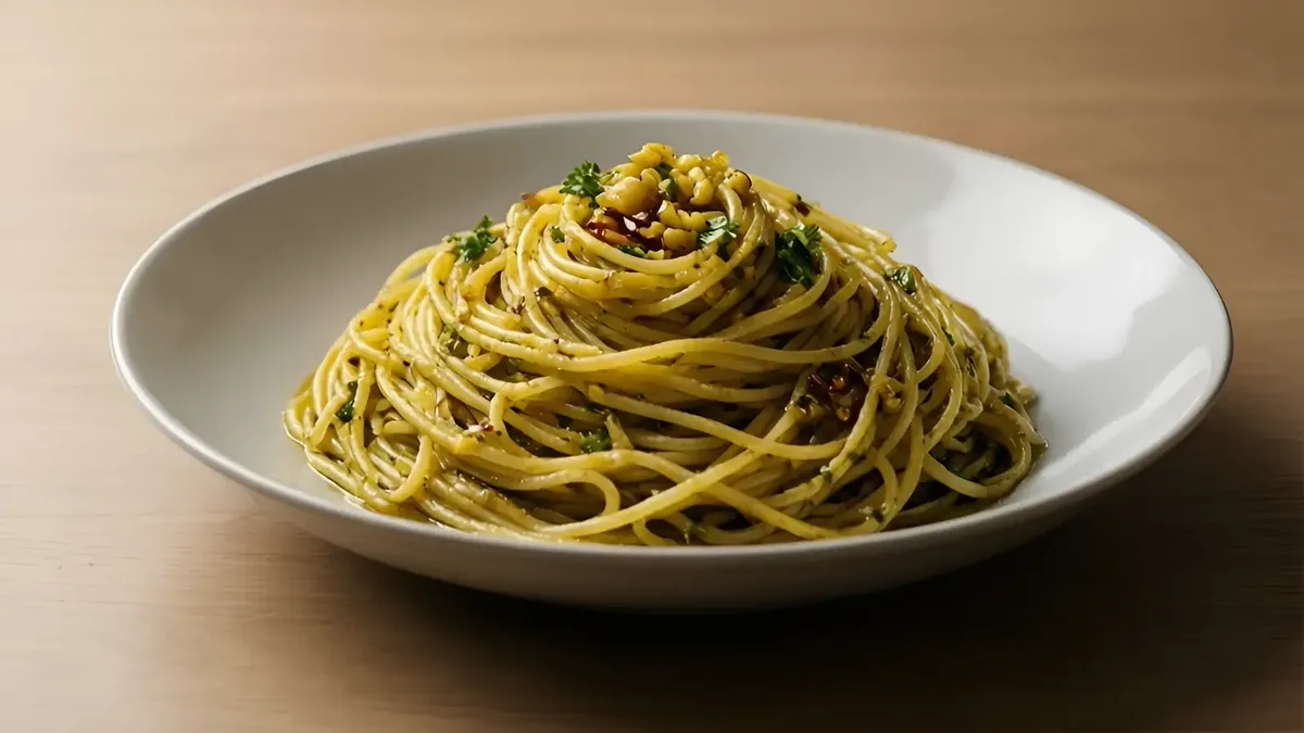 Spaghetti aglio e olio