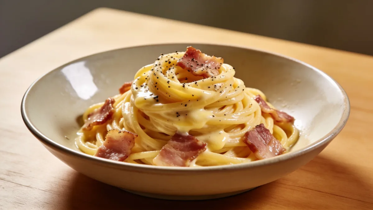 Spaghetti carbonara