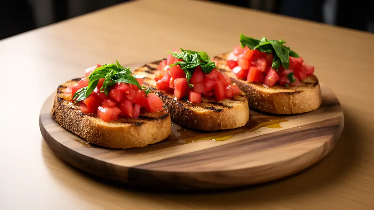 Tomato bruschetta