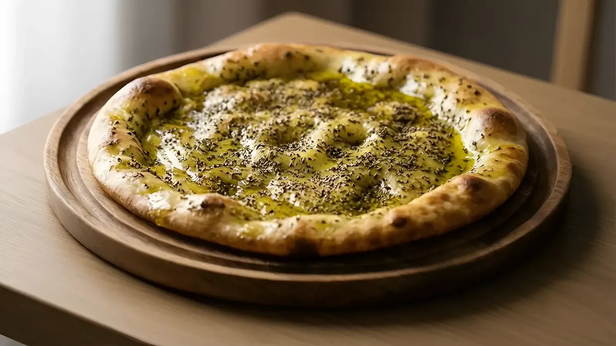 Za’atar manakish